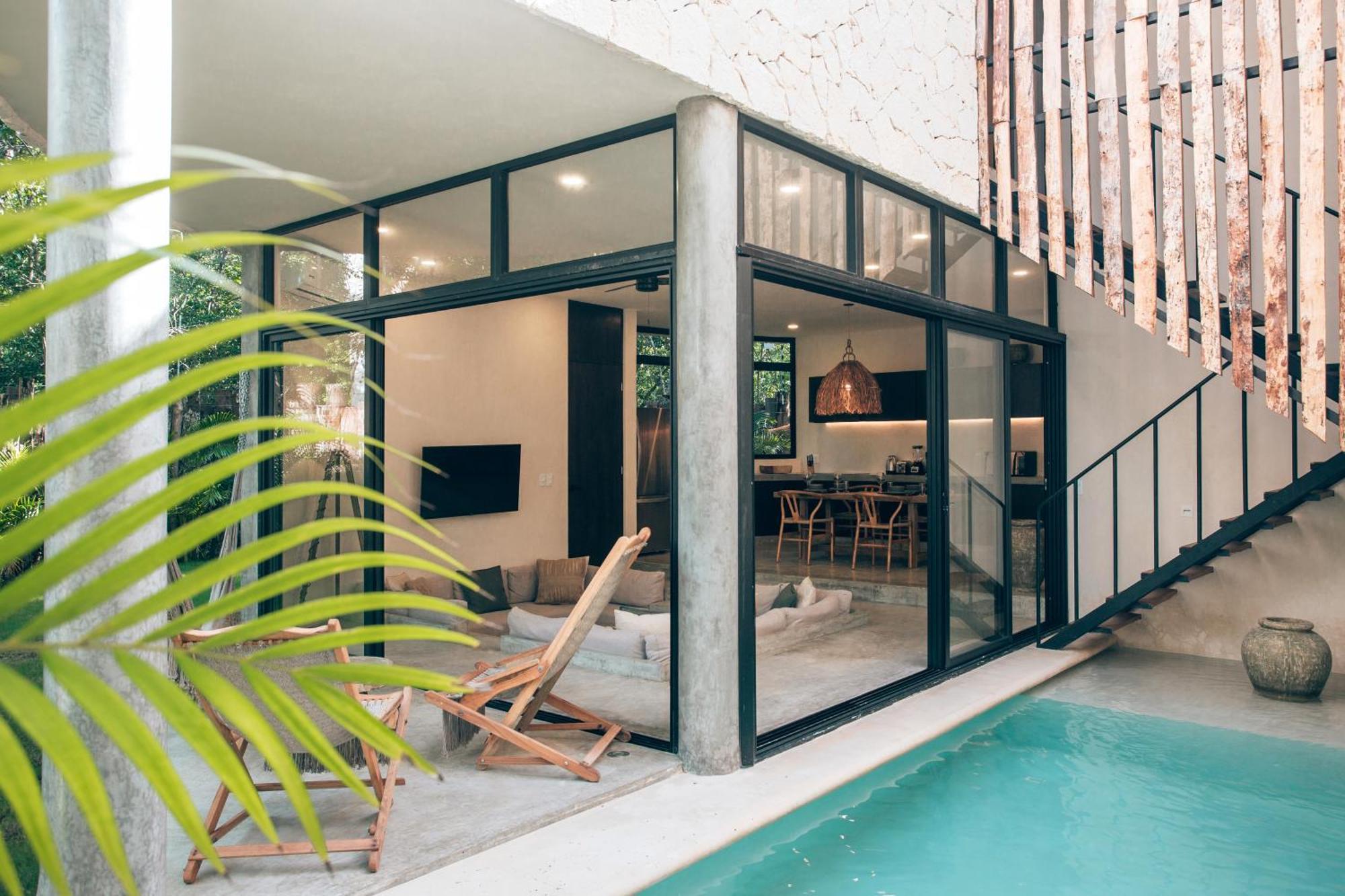 Luxury Jungle Villa-Pvt Pool -100Mbs- Concierge 8A Тулум Екстер'єр фото