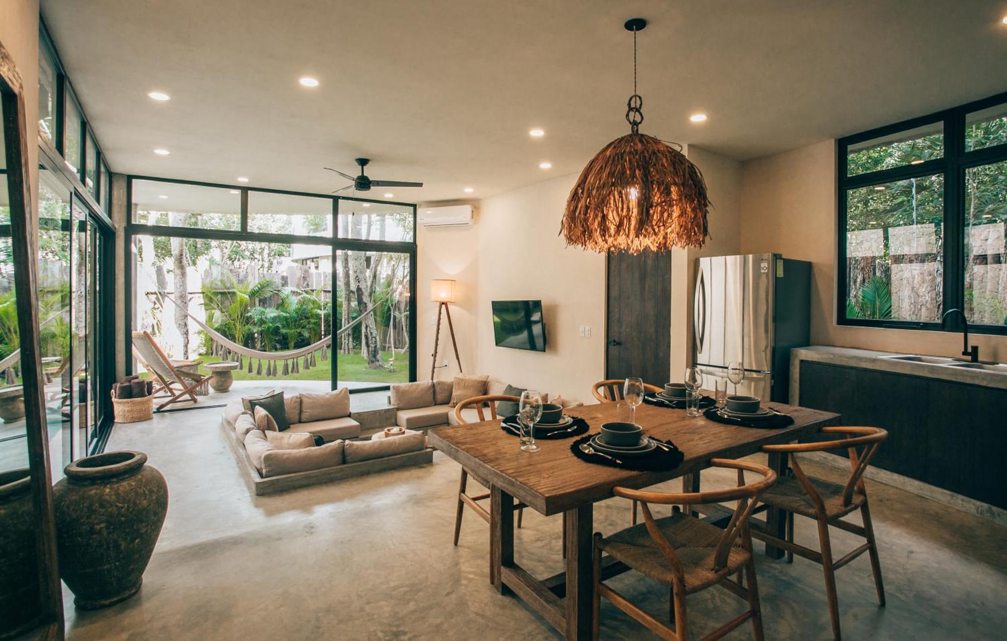 Luxury Jungle Villa-Pvt Pool -100Mbs- Concierge 8A Тулум Екстер'єр фото